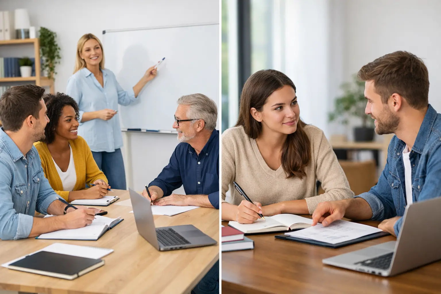 Aulas de inglês em Grupo ou Individuais: Qual Escolher?