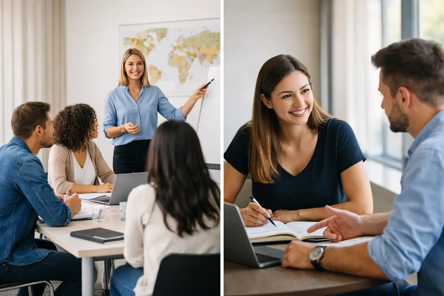 Aulas de inglês em grupo ou individuais: qual escolher?