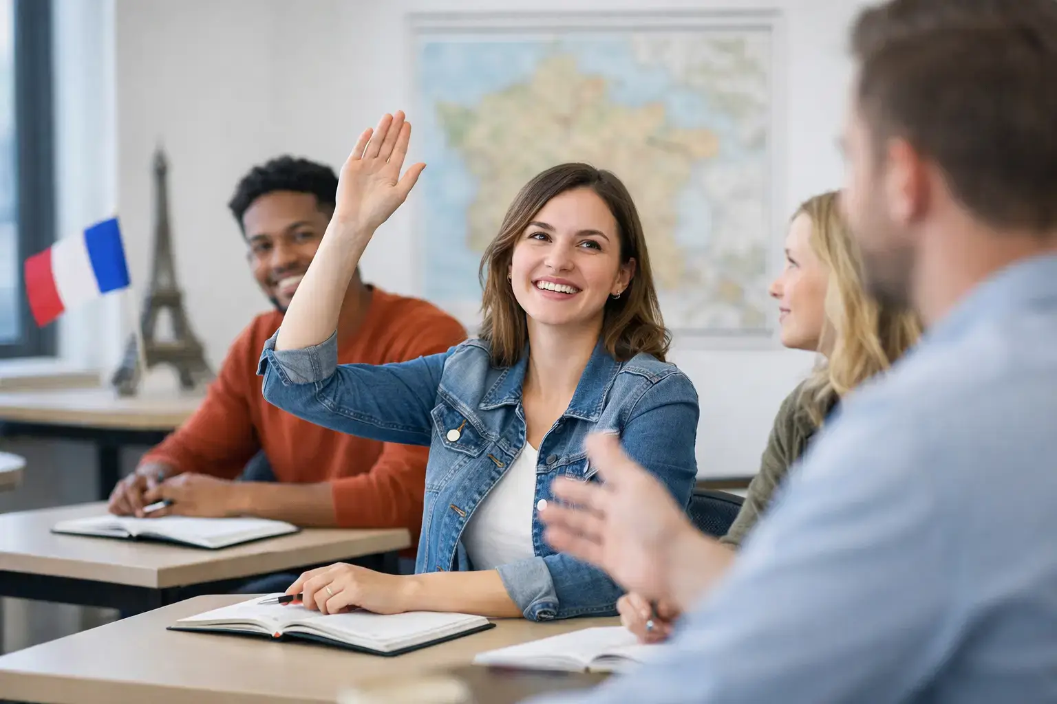 Curso de francês online ao vivo para falar bem