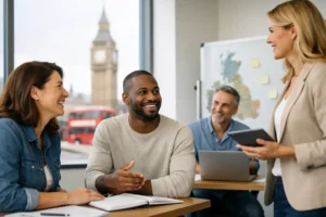 Curso de inglês para adultos que gera confiança