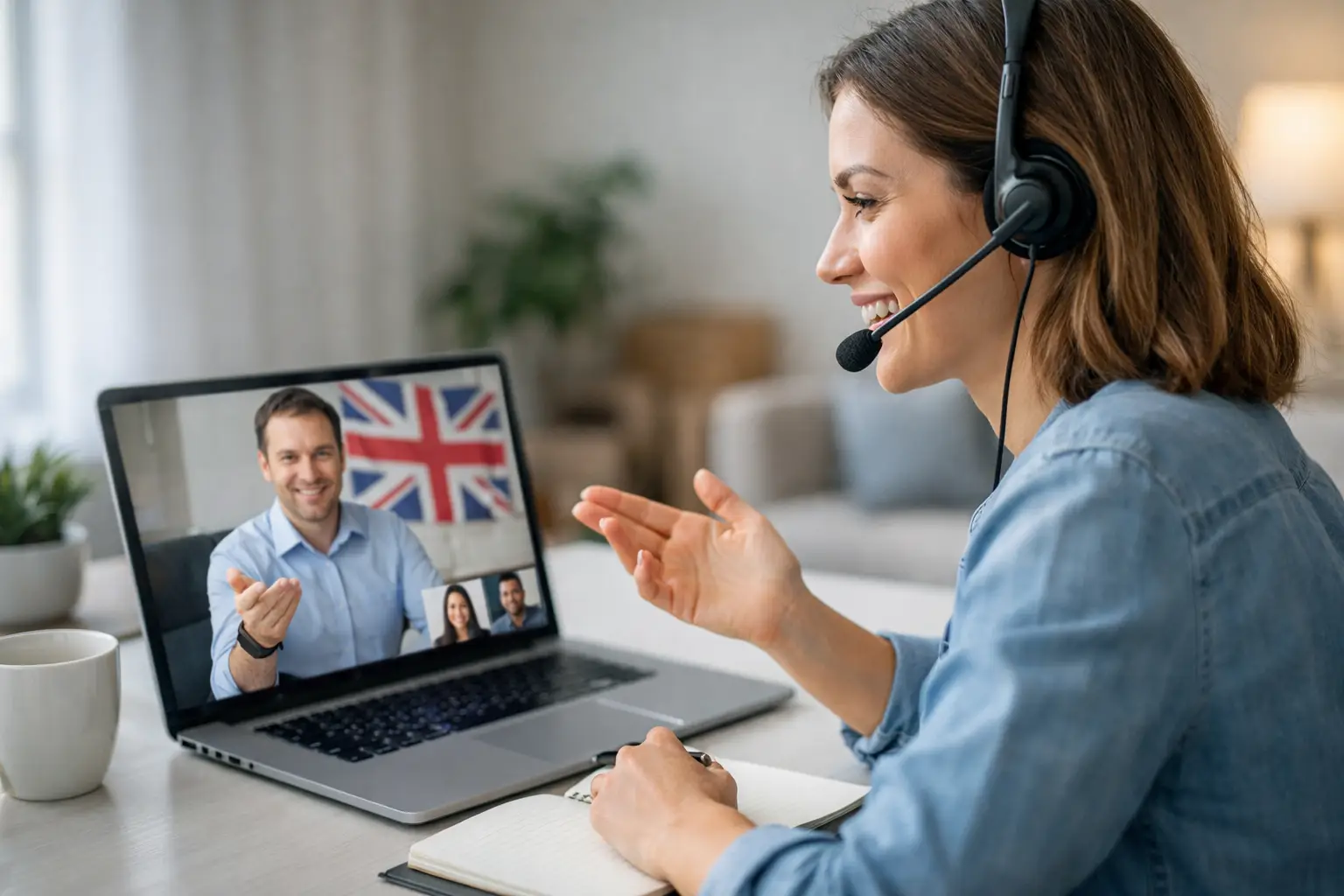Inglês online ao vivo: fale com confiança