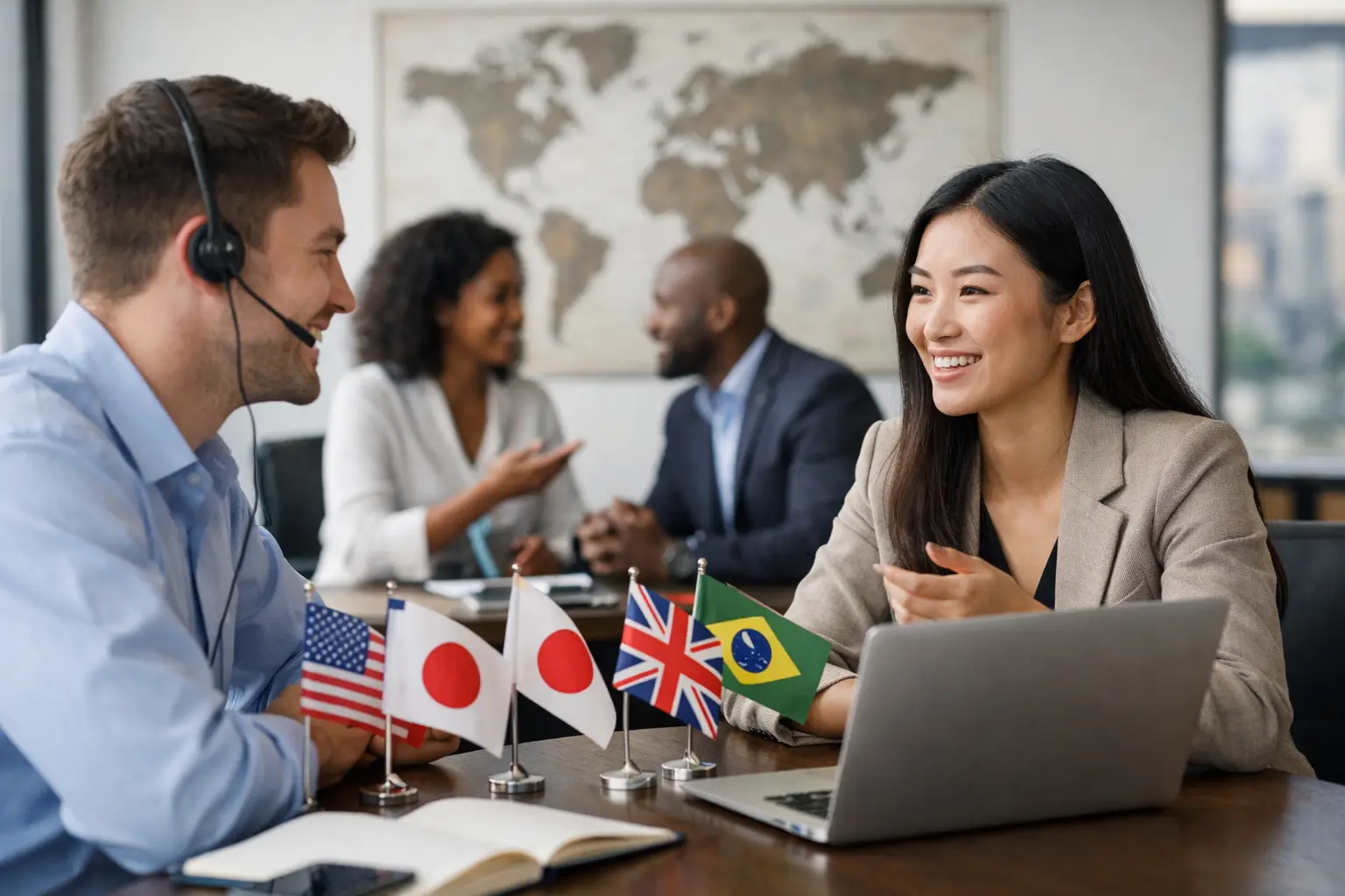 Mercado de trabalho multilíngue e suas oportunidades