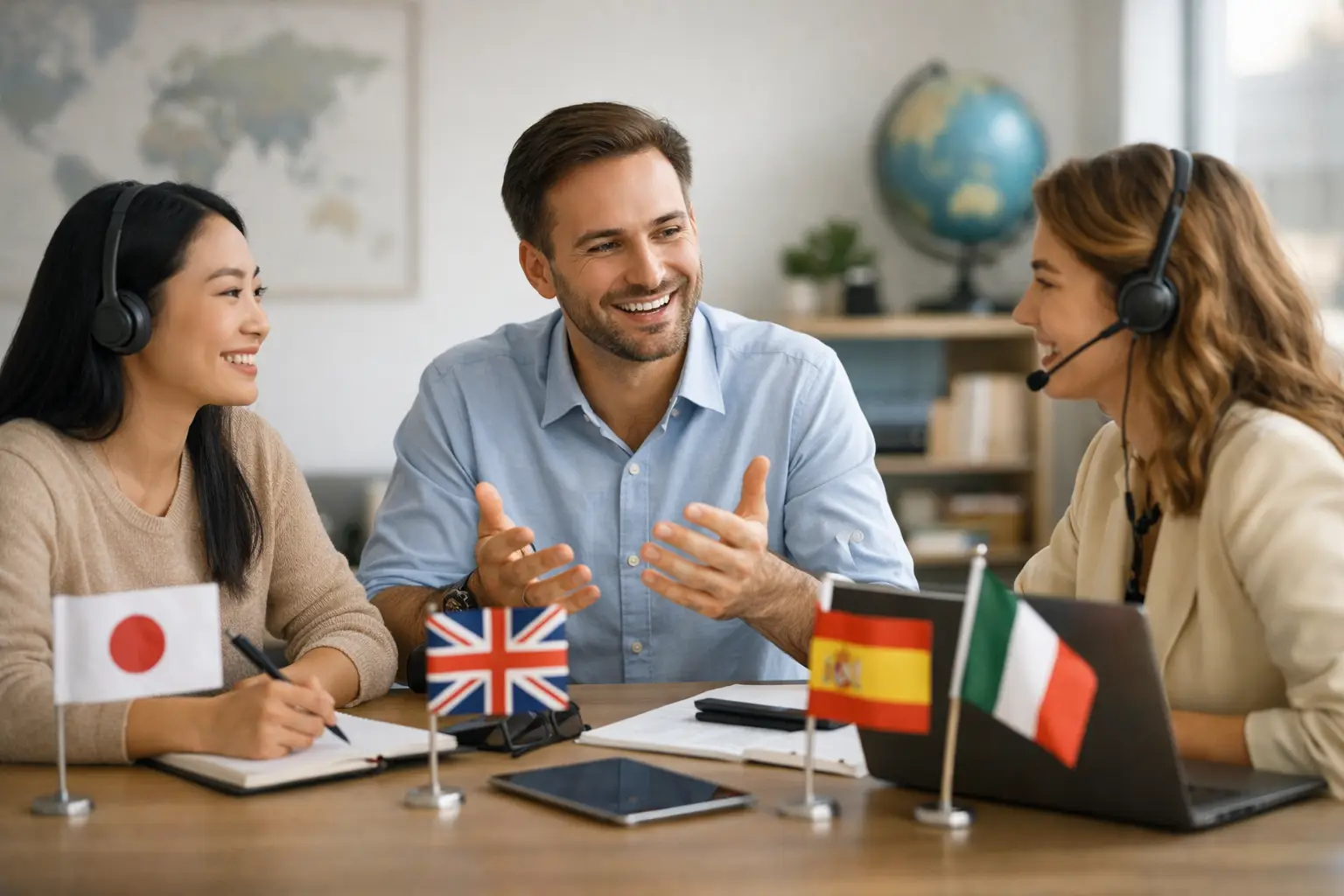 Metodologia comunicativa para falar idiomas