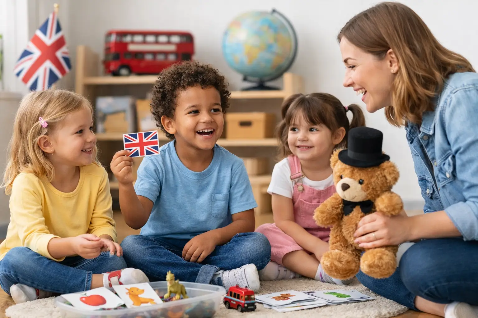 Atividades de inglês para crianças pequenas