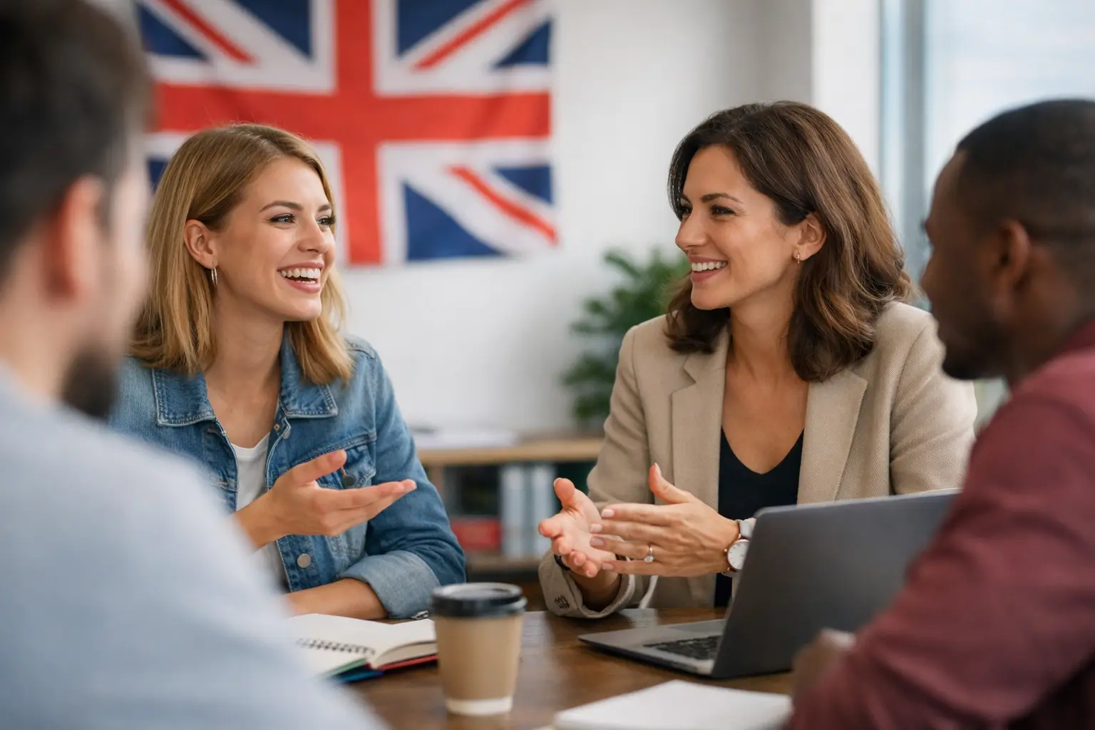 Aula de inglês na Pampulha