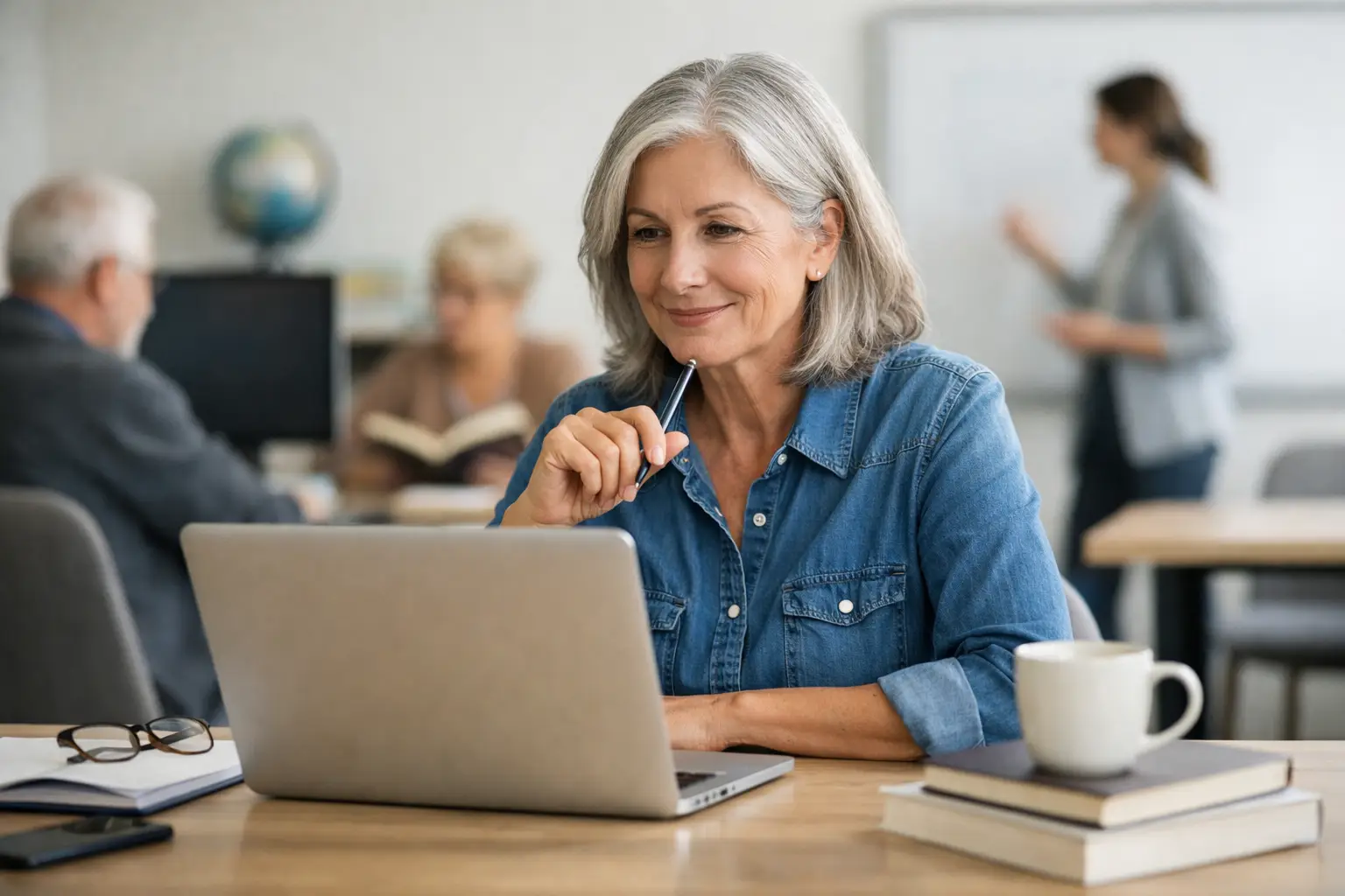 Como escolher curso sênior após os 50 anos