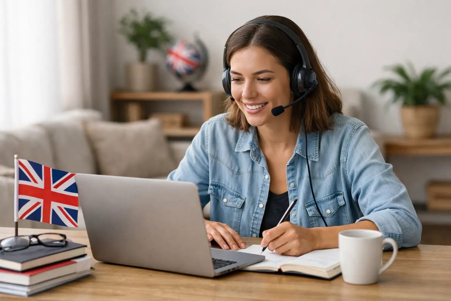 Como praticar inglês em casa com constância