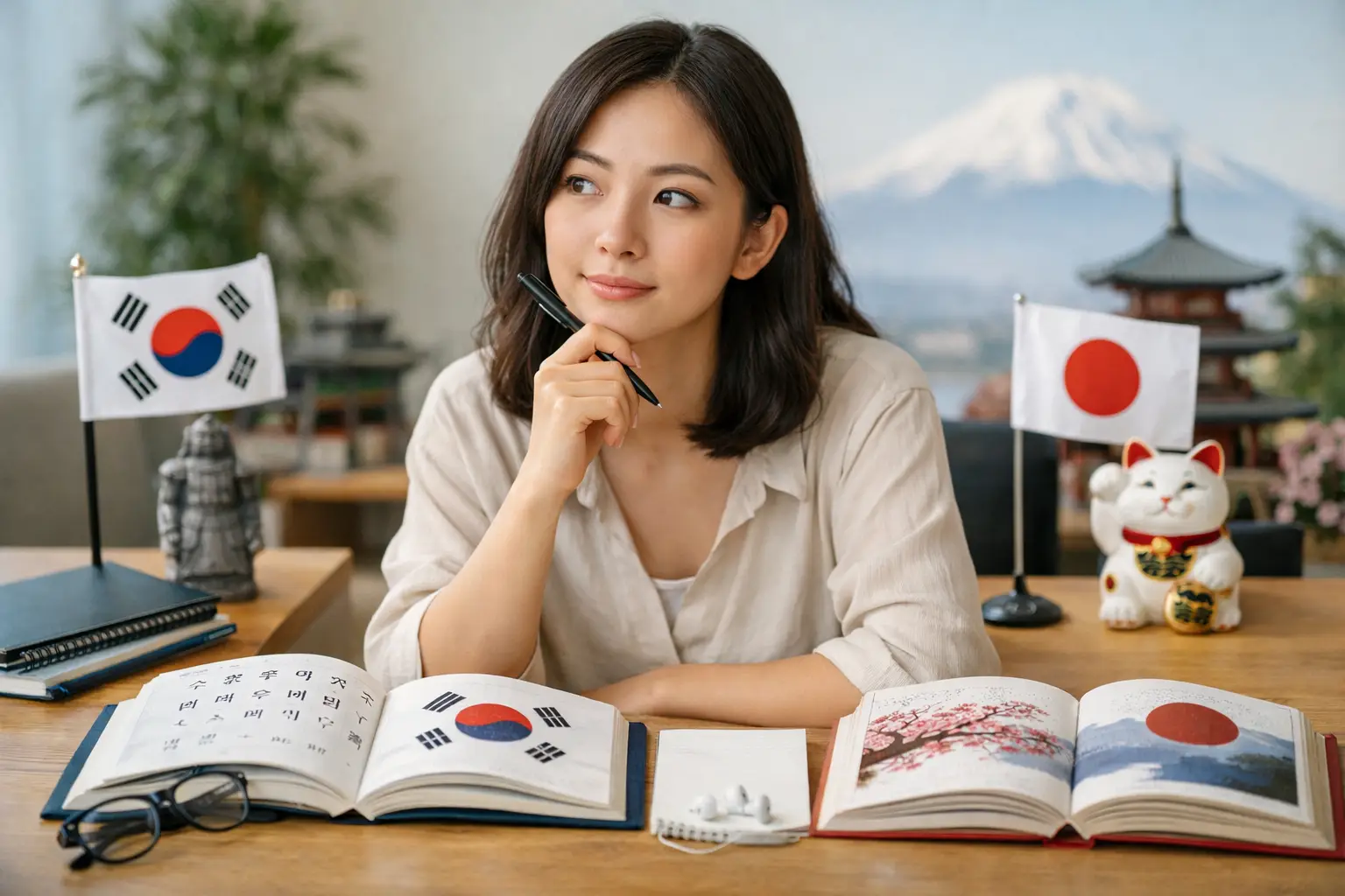 Coreano ou japonês para iniciantes: qual escolher?