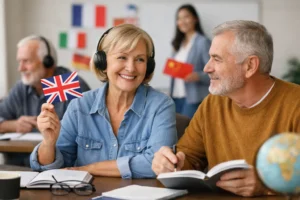 Curso de idiomas para maiores de 50 anos