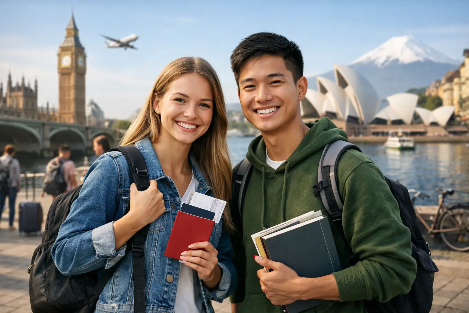 Destinos seguros para estudar fora em 2026