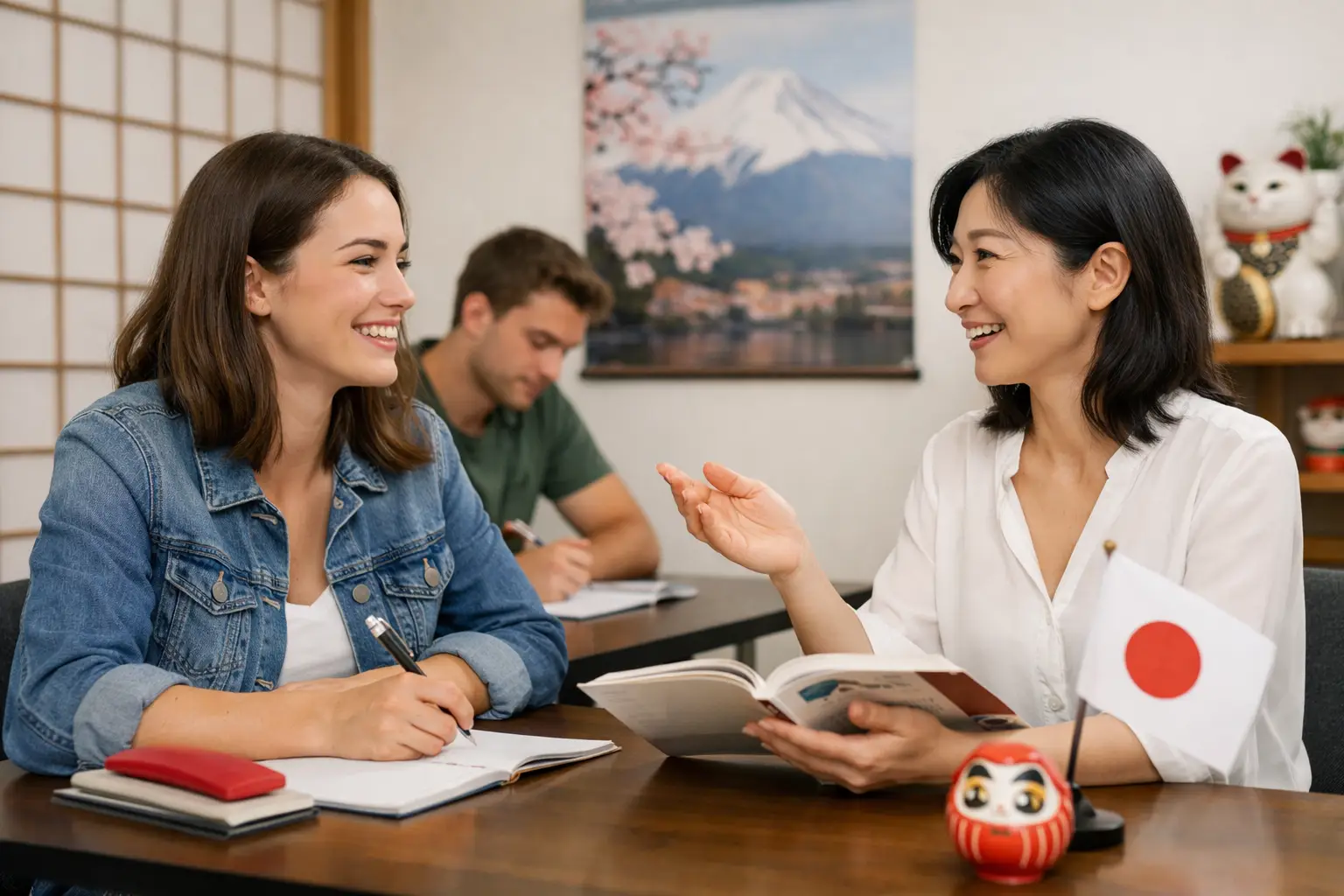 Experiência em curso de japonês: o que muda?