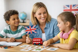 Inglês para crianças começa com confiança