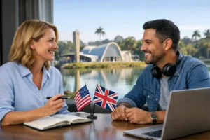 Inglês presencial Pampulha para falar com confiança