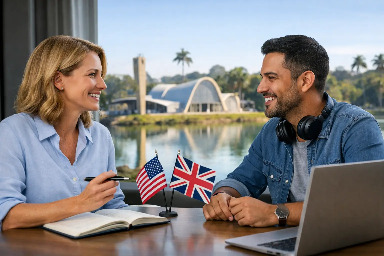 Inglês presencial Pampulha para falar com confiança