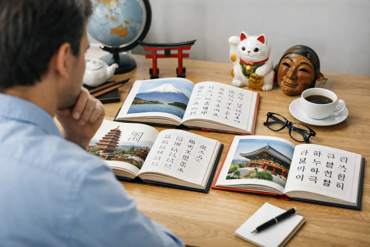 Qual dos idiomas asiáticos aprender primeiro?