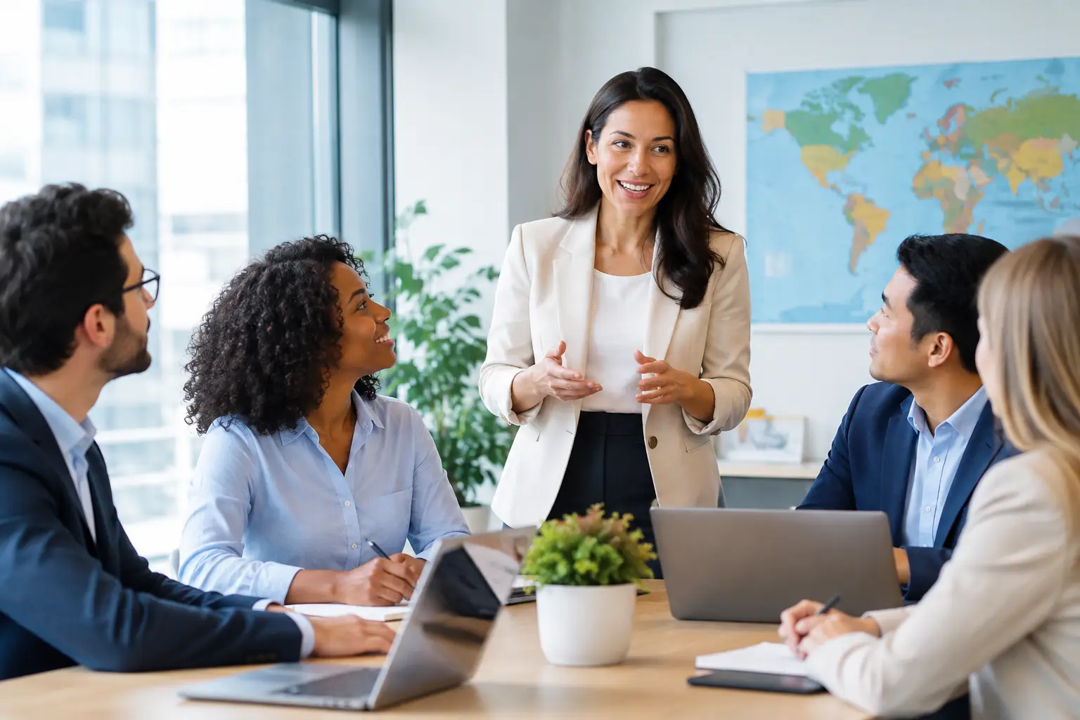 Cursos de idiomas empresariais para equipes