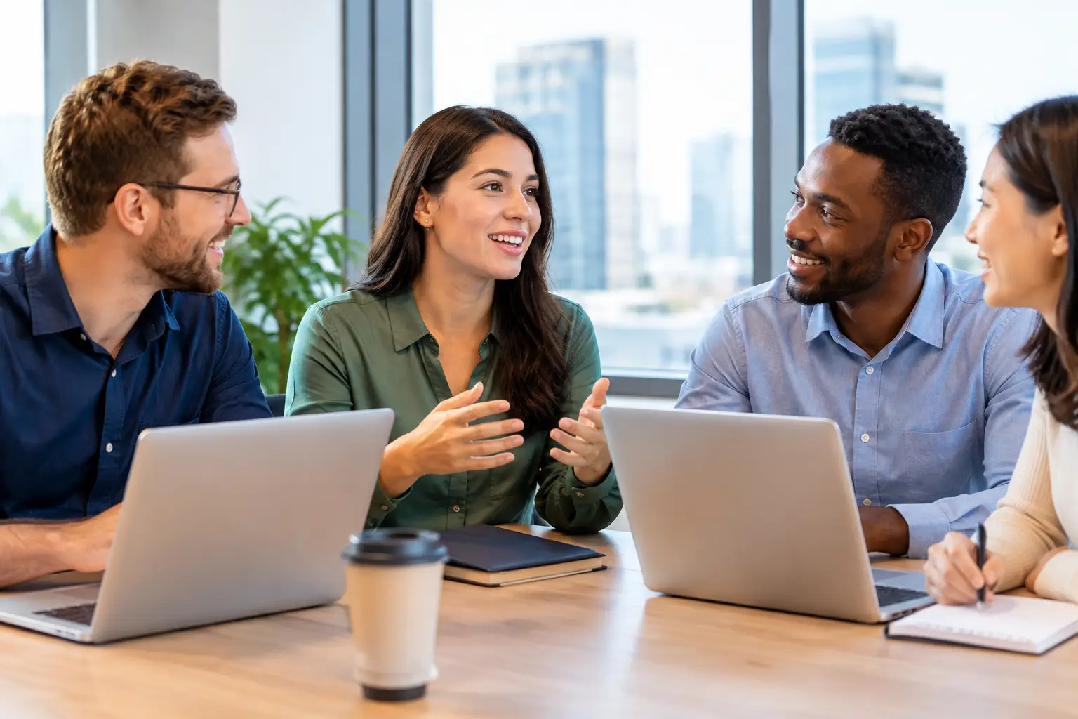 Idiomas corporativos para equipes que crescem