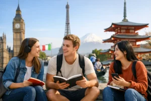 Melhores idiomas para intercâmbio universitário